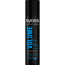 Syoss Hairspray Volume Lift Mini Λακ Μαλλιών για Όγκο, 75ml