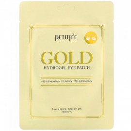 Petitfee Gold Hydrogel Eye Patch Eπιθέματα Ματιών με Χρυσό, 2τεμ