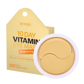 Petitfee Μάσκα Ματιών Patches 10 Day Vitamin Brightening 20PCS