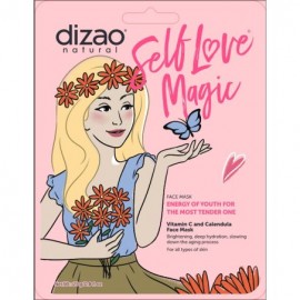DIZAO Vitamin C & Calendula Face mask 25g 1τμχ